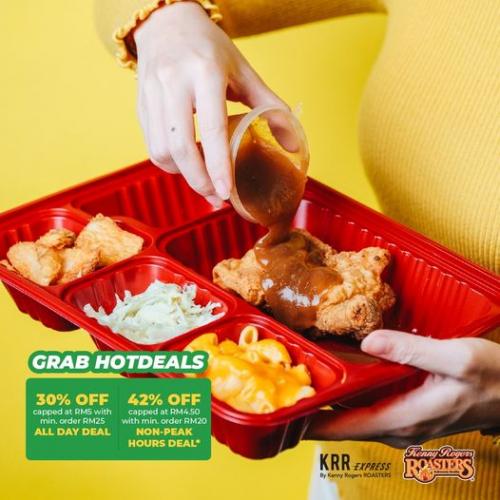 Kenny Rogers ROASTERS GrabFood Hotdeals Promotion
