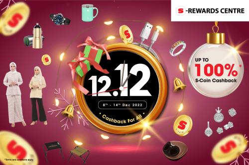 Senheng S-Rewards Centre 12.12 Sale (8 Dec 2022 - 14 Dec 2022)