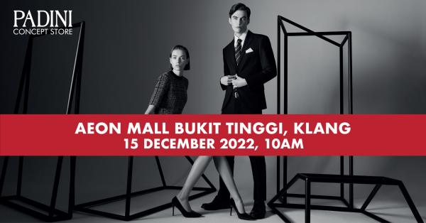 Padini Concept Store AEON Mall Bukit Tinggi Klang ReOpening (15 Dec 2022)