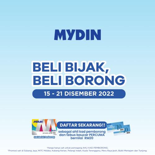MYDIN Beli Bijak Beli Borong Promotion (15 Dec 2022 - 21 Dec 2022)