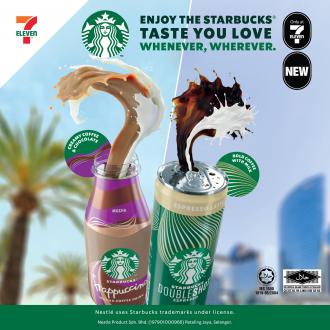 7 Eleven Starbucks Doubleshot and Starbucks Frappuccino