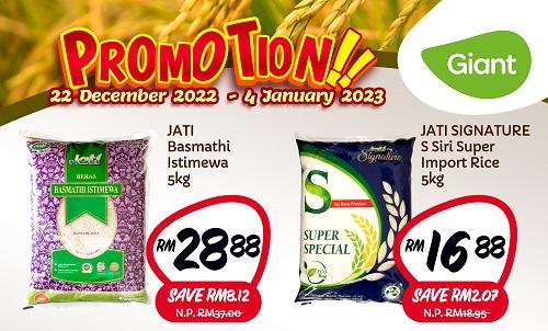 Giant Rice Promotion (22 Dec 2022 - 4 Jan 2023)