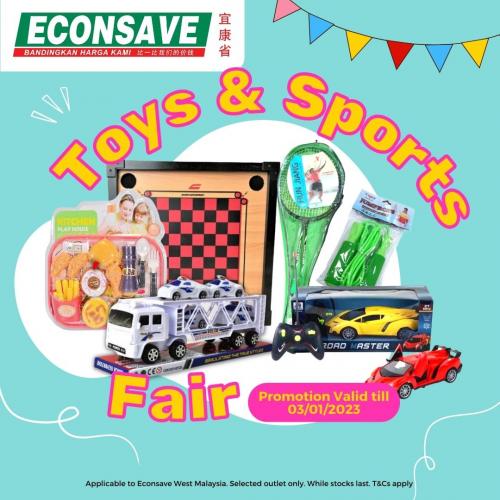 Econsave Toys & Sports Fair Promotion (valid until 3 Jan 2023)