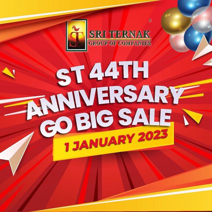 ST Rosyam Mart 44th Anniversary Sale (1 Jan 2023)