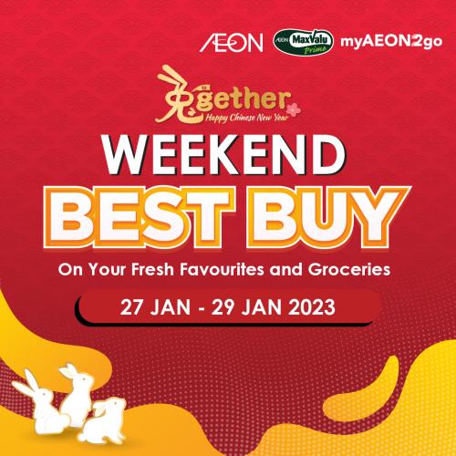 AEON CNY Weekend Promotion (27 Jan 2023 - 29 Jan 2023)