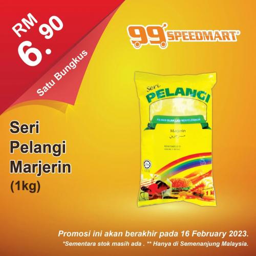 99 Speedmart Seri Pelangi Marjerin & Scott Kitchen Towel Promotion (valid until 16 Feb 2023)