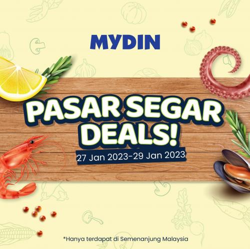 MYDIN Fresh Items Promotion (27 Jan 2023 - 29 Jan 2023)