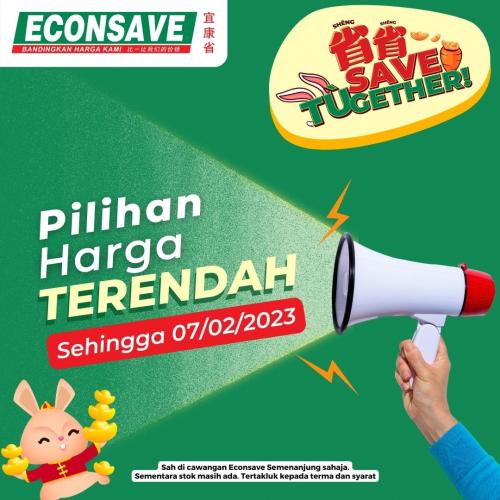 Econsave Pilihan Harga Terendah Promotion (valid until 2 Feb 2023)