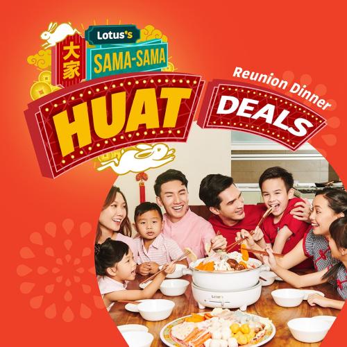 Lotus's Chinese New Year Promotion (3 Feb 2023 - 5 Feb 2023)