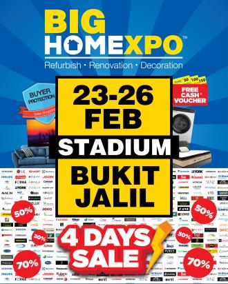 Big Home Expo Sale at Stadium Bukit Jalil (23 February 2023 - 26 February 2023)