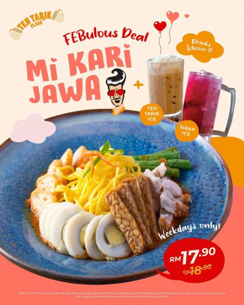 Teh Tarik Place Pavilion Bukit Jalil Mi Kari Jawa Set Promotion