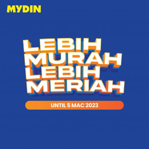 MYDIN Personal Care Promotion (valid until 5 Mar 2023)