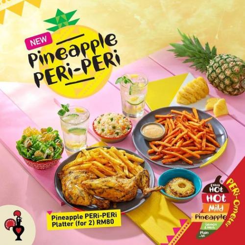 Nando's Pineapple PERiPERi Platter RM80 Promotion