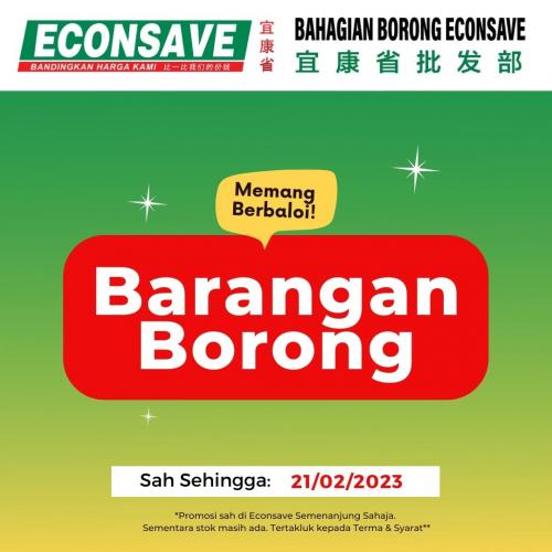 Econsave Barangan Borong Promotion (valid until 21 Feb 2023)