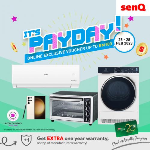 SenQ Payday Promotion (25 Feb 2023 - 28 Feb 2023) SenQ Payday Promotion (25 Feb 2023 - 28 Feb 2023)