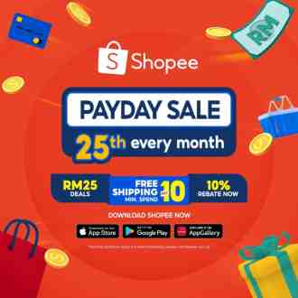 Shopee PayDay Sale (25 February 2023)
