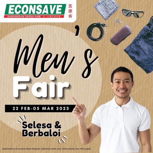 Econsave Mens Fair Promotion (22 Feb 2023 - 5 Mar 2023)