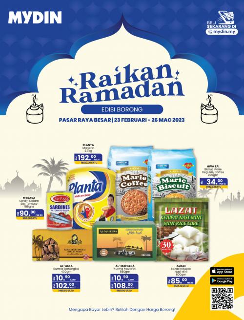 MYDIN Raikan Ramadan Promotion (23 Feb 2023 - 26 Mar 2023)