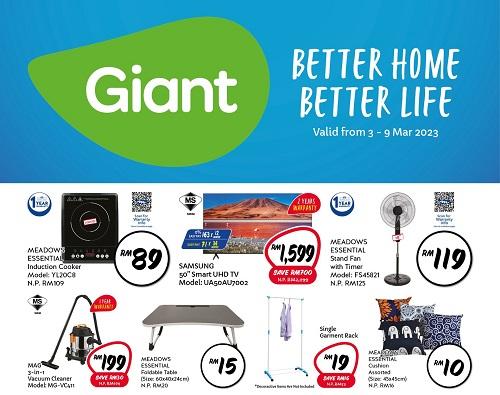 Giant Household Essentials Promotion (3 Mar 2023 - 9 Mar 2023)