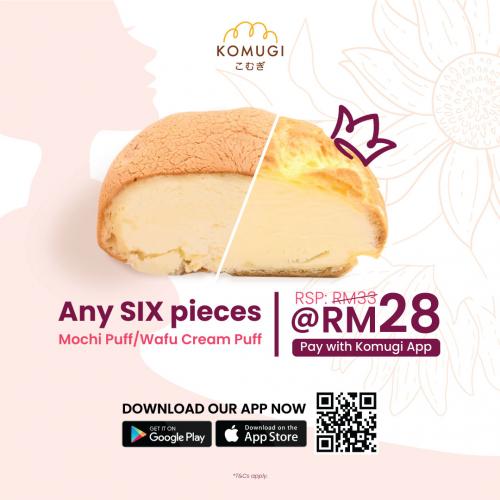 Komugi International Women's Day Promotion (valid until 9 Mar 2023)