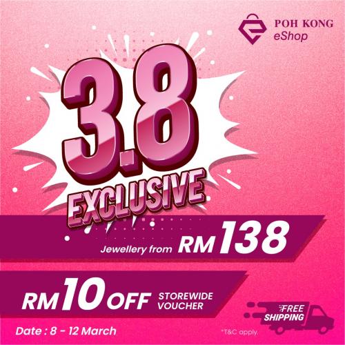 Poh Kong Online International Women's Day Sale (8 Mar 2023 - 12 Mar 2023)