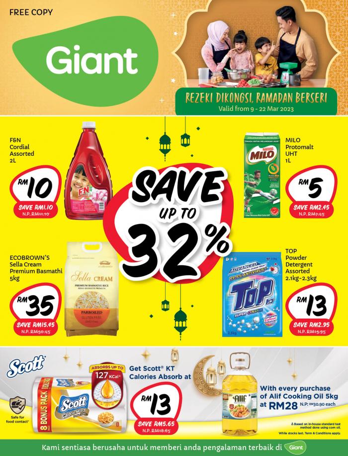 Giant Ramadan Promotion Catalogue (9 Mar 2023 - 22 Mar 2023)