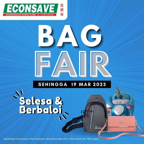 Econsave Bag Fair Promotion (valid until 19 Mar 2023)