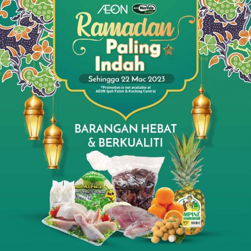 AEON Ramadan Promotion (valid until 22 Mar 2023)