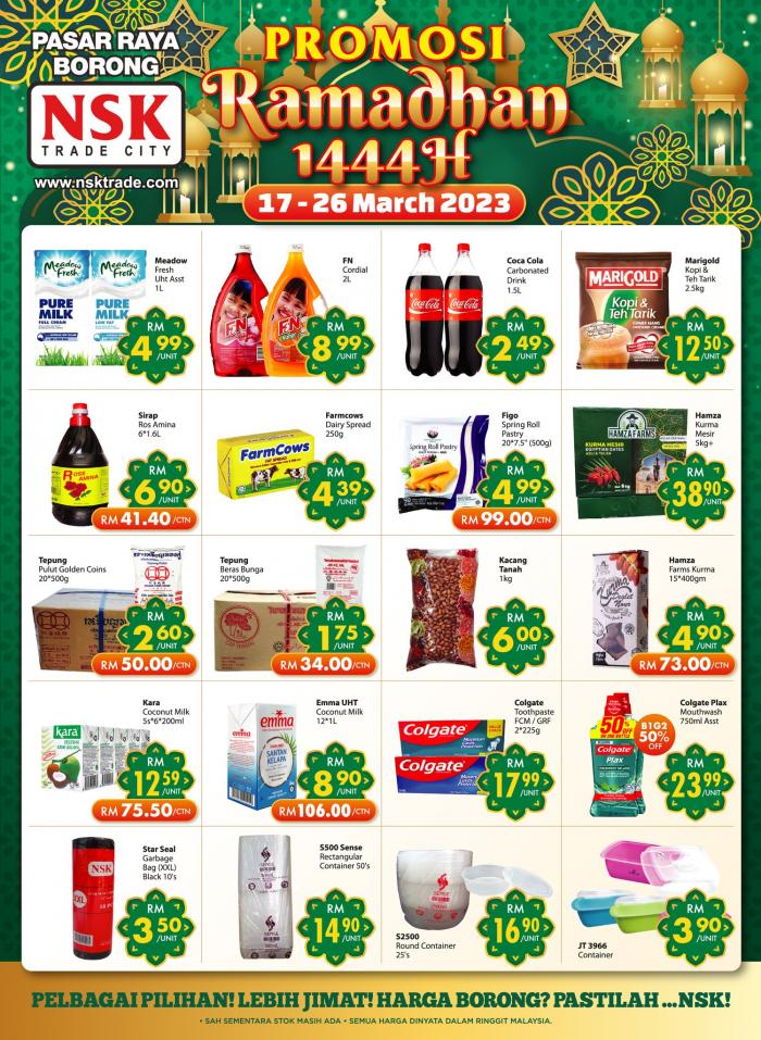 NSK Ramadan Promotion (17 Mar 2023 - 26 Mar 2023)