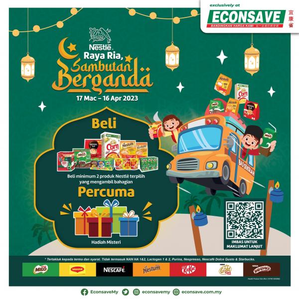 Econsave Nestle Hari Raya Promotion (17 Mar 2023 - 16 Apr 2023)