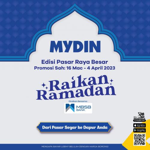 MYDIN Raikan Ramadan Fresh Items Promotion (16 Mar 2023 - 4 Apr 2023)
