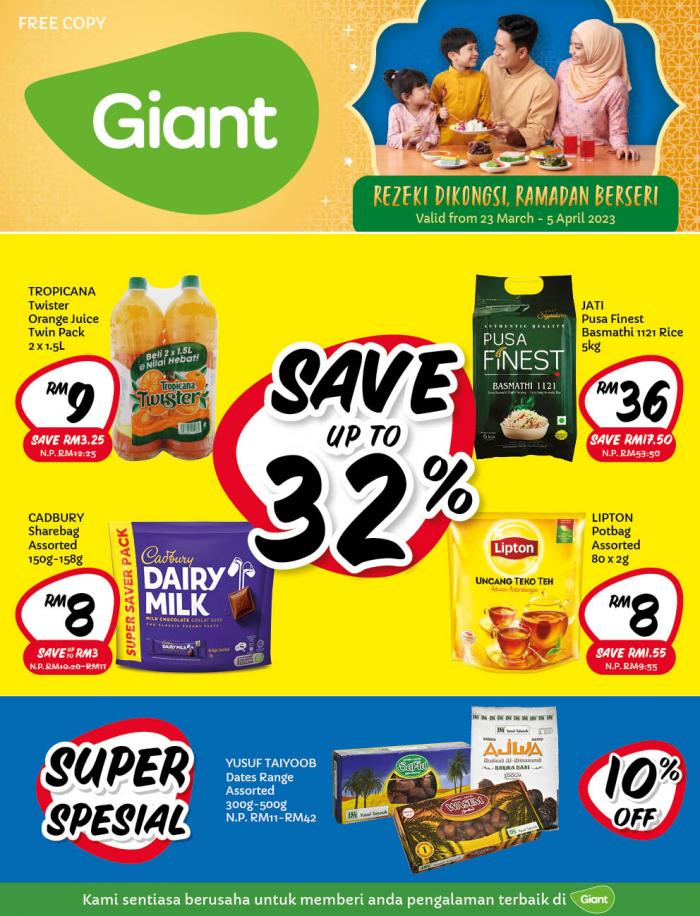 Giant Ramadan Promotion Catalogue (23 Mar 2023 - 5 Apr 2023)