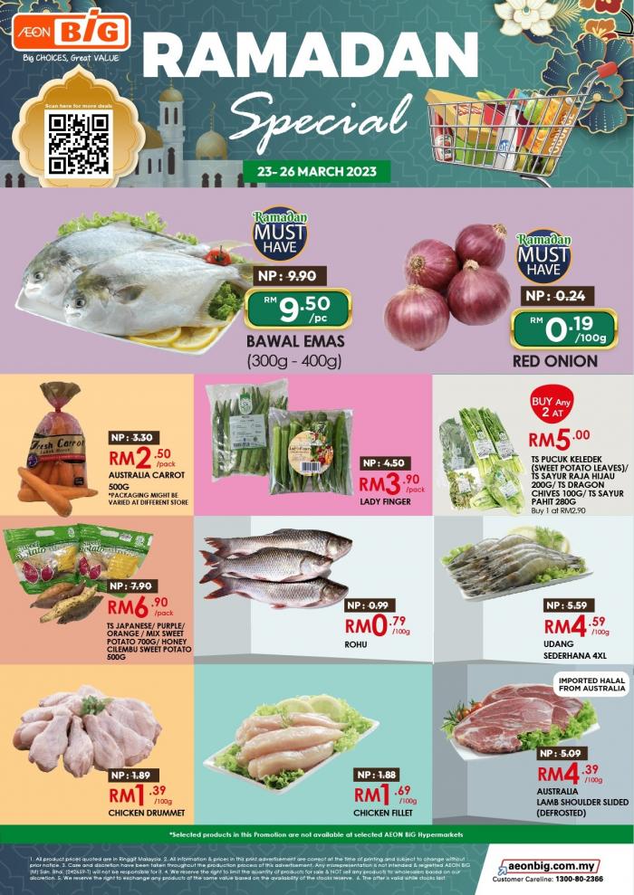 AEON BiG Ramadan Promotion (23 Mar 2023 - 26 Mar 2023)