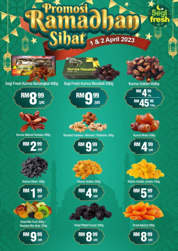 Segi Fresh Ramadan Promotion (1 Apr 2023 - 2 Apr 2023)