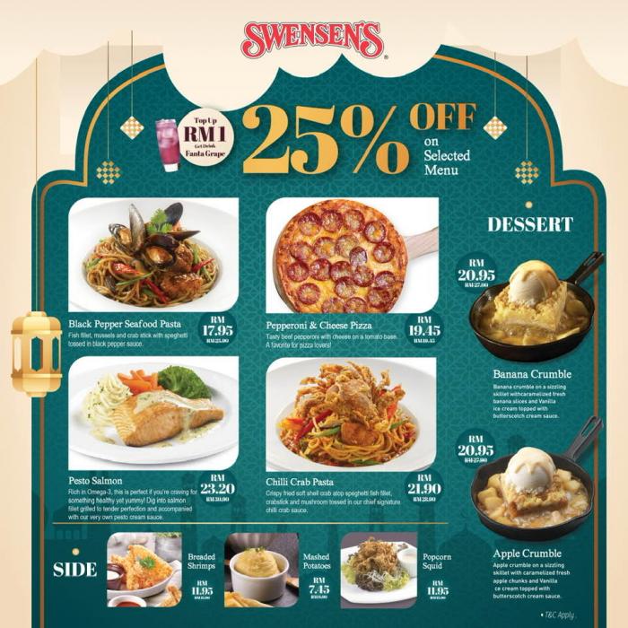 Swensen's Ramadan 25% OFF Promotion (7 Apr 2023 - 20 Apr 2023)