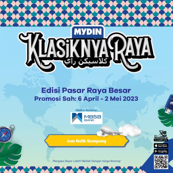 MYDIN Luggage Promotion (6 Apr 2023 - 2 May 2023)