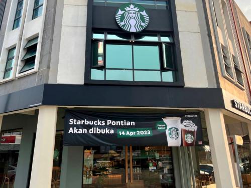 Starbucks Pontian Opening Promotion (14 Apr 2023 - 16 Apr 2023)