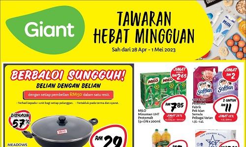 Giant Weekend Promotion (28 Apr 2023 - 1 May 2023)