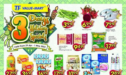 TF Value-Mart 3 Days Holiday Promotion (29 Apr 2023 - 1 May 2023)