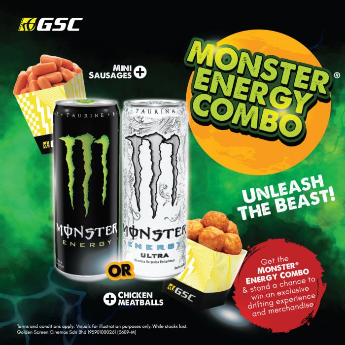 GSC Monster Energy Combo