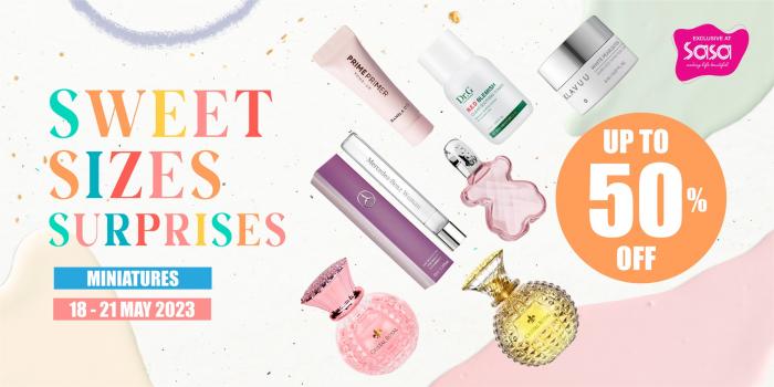 SaSa Miniature Colections Promotion (18 May 2023 - 21 May 2023)