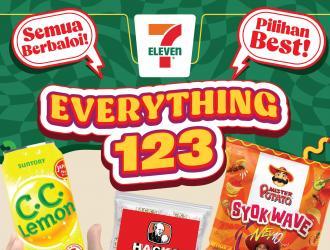 7 Eleven Everything 123 Promotion