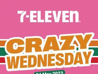 7 Eleven Crazy Wednesday Promotion (24 May 2023)