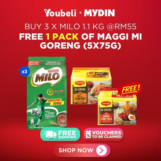 MYDIN Youbeli Milo Promotion (25 May 2023) MYDIN Youbeli Milo Promotion (25 May 2023)