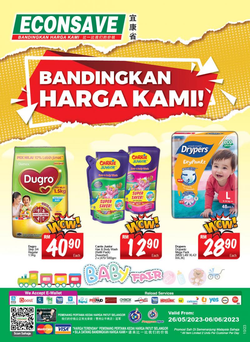 Econsave Promotion Catalogue (26 May 2023 - 6 Jun 2023)