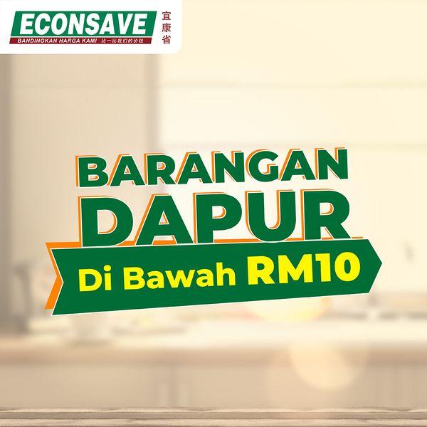 Econsave Kitchen Items Below RM10 Promotion