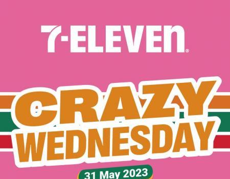 7 Eleven Crazy Wednesday Promotion (31 May 2023)