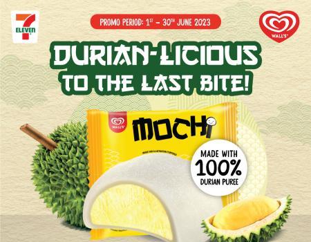 7 Eleven Mochi Durian 2 for RM5 Promotion (1 June 2023 - 30 June 2023)