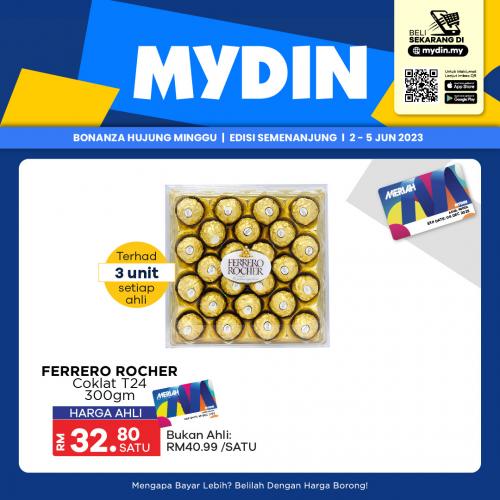 MYDIN Weekend Promotion (2 Jun 2023 - 5 Jun 2023)