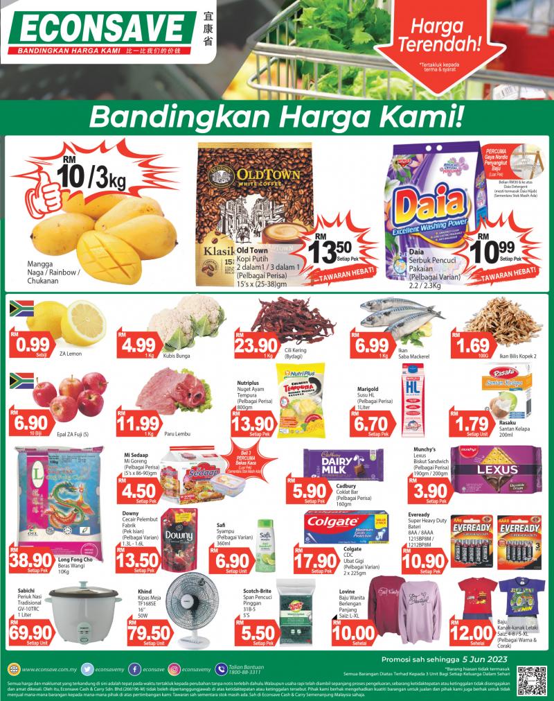 Econsave Weekend Promotion (2 Jun 2023 - 5 Jun 2023)